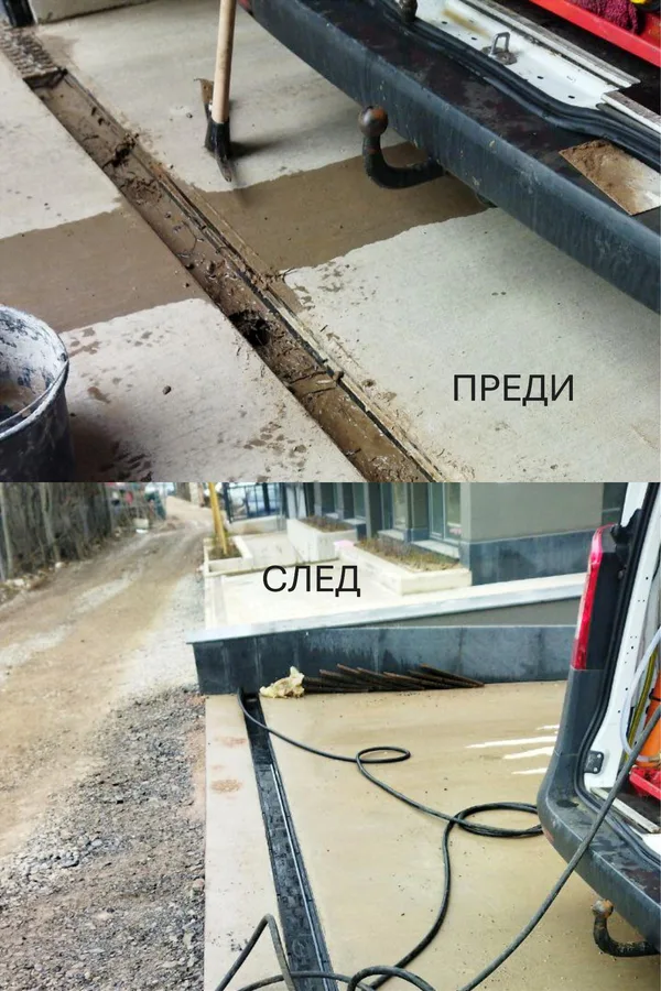 линейни канали в подземни гаражи